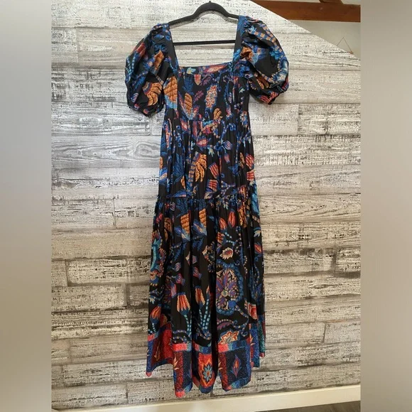 Farm Rio Sunset Tapestry Dress - Picture 11 of 13